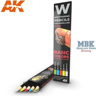 Imagen del producto de Juego Básico De Lápices De Aquarela: Set Para Sombras Y Tonos