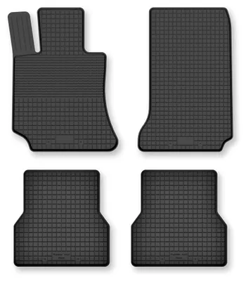 Immagine prodotto di Tappetini gomma vasca per Mercedes CLS C219 2004-2010 Set 4 pezzi