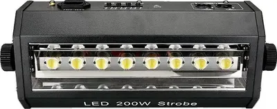 Obrázok produktu pre LED stroboskopické svetlo, ovládanie DMX, vysoký jas, zástrčka EÚ