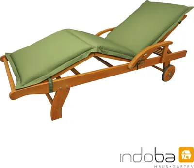 Produktbild von indoba® Liegenauflage 'Premium' extra dick, Farbe:grün