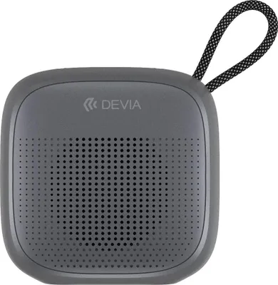 Produktbild von Devia, Tragbarer Bluetooth 5.3 Lautsprecher 10W Sound Lite 2, kompakt, Schwarz