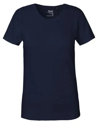 Image de Neutre - T-shirt pour femmes, fermeture LT4042 (L) (marine)