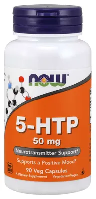 Produktbild von Now Foods 5-HTP 50mg (90) Standard - Vitamine,  Mineralien & Gesundheit - 5-HTP