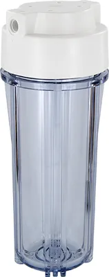 Produktbild von 10 Zoll Filtergehäuse für Osmoseanlagen 1/4' NPTF klar