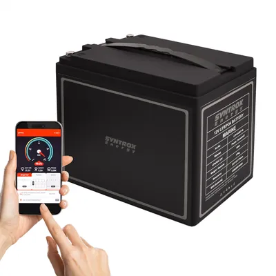 Immagine prodotto di 40Ah 12V Lifepo 4 Batteria al litio | Batteria con BMS, Bluetooth