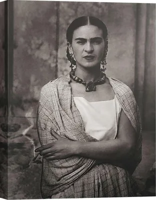 Obrázek produktu pro Ikonická fotografie - Obraz na plátně - Guillermo Kahlo - Frida Kahlo - 70x50 cm