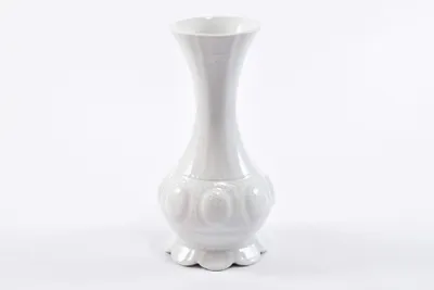 Image de Vase, 20 cm, porcelaine tchèque, Sonata, dentelle blanche, Leander