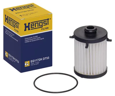 Productafbeelding van Hydrauliekfilterinzetstuk voor automatische transmissie, 85 mm, HENGST FILTER, geschikt voor onder andere AUDI A4