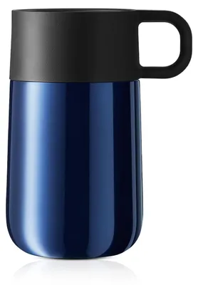 Produktbild von WMF 32.0111.2017, Schwarz, Blau, Edelstahl, Edelstahl, Polypropylen (PP), 6 h, 12 h