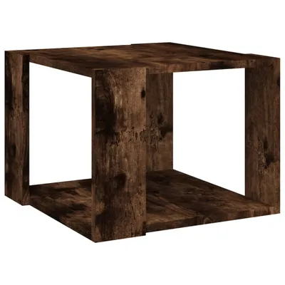 Produktbild von vidaXL Couchtisch Räuchereiche 40x40x30 cm Holzwerkstoff