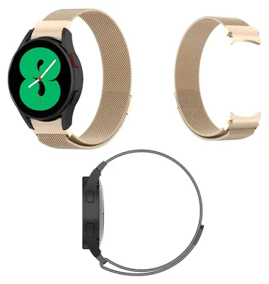 Produktbild von Für Samsung Galaxy Watch FE 6 5 4 Normal Pro Classic alle Größen Edelstahl Armband