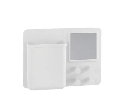 Produktbild von Organizer mit Spiegel und Haken Ampio Weiß
