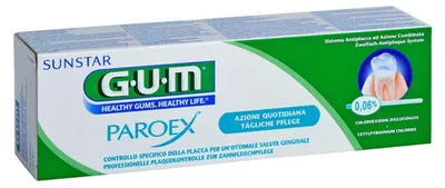 Produktbild von GUM Paroex Zahnpasta 0,06 % mit Chlorhexidin 75 ml