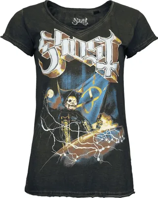 Produktbild von Ghost T-Shirt Damen Lightning anthrazit L