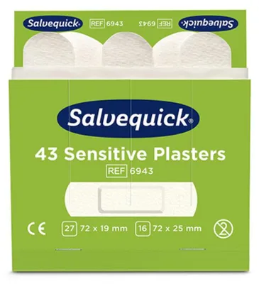 Produktbild von CEDERROTH Salvequick Nachf.6x43Pfl.Sensitive