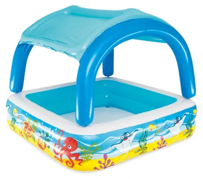 Image de Bestway Aufblasbares Planschbecken pour enfant – Plastique