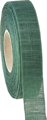 Produktbild von Dekoband Natur Grün 25mm 20m Geschenkband Juteband Schleifenband DIY