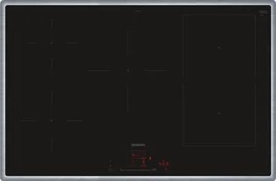 Productafbeelding van ED845HWB1E iQ500, vrijstaande kookplaat (zwart/roestvrij staal, 80 cm, Home Connect)