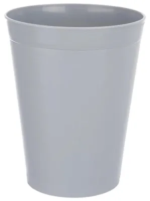 Image de Gobelets en plastique - Lot de 6 - 300 ml - Gris