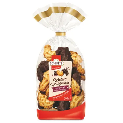 Produktbild von Schulte Schoko-Spritzgebäck, 200g