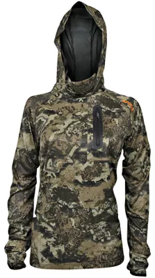 Produktbild von Spika Bandit Hoodie Damen (Biarri Camo) Größe 2XL