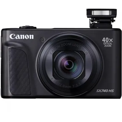 Produktbild von Canon PowerShot SX740 HS Lite Edition, 20,3 MP, 5184 x 3888 Pixel, CMOS, 40x, 4K Ultra HD, Schwarz
