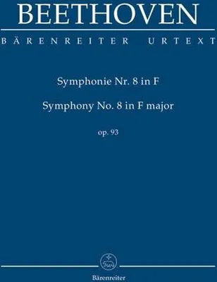 Produktbild von ISBN Sinfonie Nr.8 F-Dur op.93 Studienpartitur, Musikalische Ausbildung, Taschenbuch