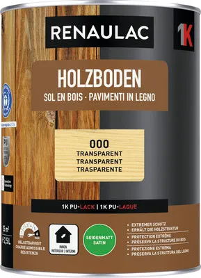 Produktbild von RENAULAC Holz-Bodensiegel seidenmatt 2.5 l