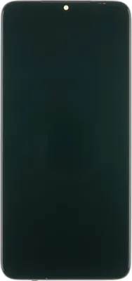 Produktbild von Display mit Rahmen für Xiaomi Redmi 9T Farbe: Schwarz Displayglas Touchscreen Bildschirm