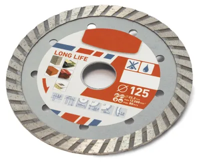Produktbild von Diamant Trennscheibe 125 mm TURBO PREMIUM