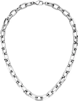 Produktbild von Halskette Kette Edelstahl 48 cm Karabiner