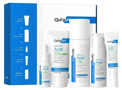 Produktbild von Hautpflege Geschenkset 5-teilig mit Hyaluronsäure für Frauen