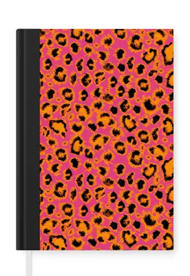 Obrázek produktu pro MuchoWow Zápisník Diář Rozpočet A5 Design - Kabát - Leopardí potisk