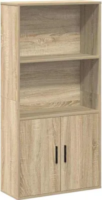 Produktbild von Bücherregal Sonoma-Eiche 60x24x120 cm Holzwerkstoff