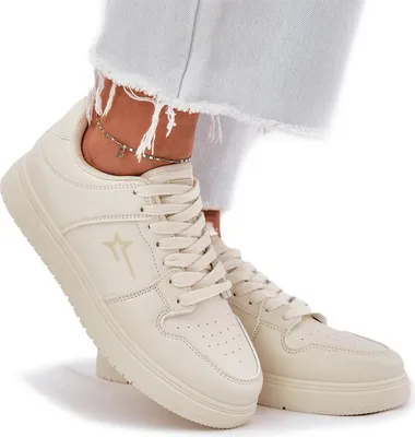 Zdjęcie produktu dla Sneakersy Damskie Big Star RR274A243 HI-POLY SYSTEM Beżowe 37