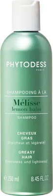 Image de Shampooing à la Mélisse - Soin Cheveux Gras 250ml - Fraîcheur, Légèreté et Régulation du Cuir Chevelu
