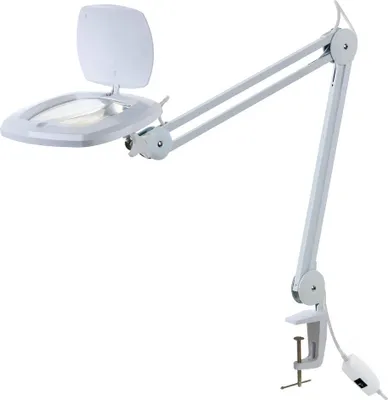 Produktbild von LED Lupenleuchte 3D mit Tischklemme 80 LEDŽs ZD-142A