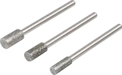 Immagine prodotto di Wolfcraft 5987000 Set di punte diamantate, cilindriche, 3 pz