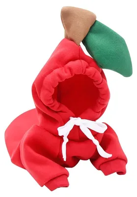 Obrázek produktu pro Zimní bunda pro psy - Teplá fleecová bunda pro malé psy - Červená - Velikost XS
