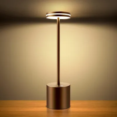 Obrázok produktu pre Nabíjateľná LED stolná lampa, 5000 mAh, bezdrôtová