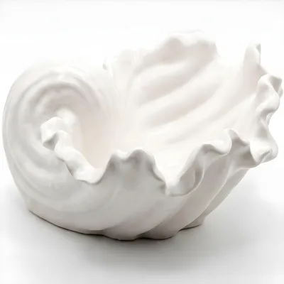 Immagine prodotto di Ciotola Design Conchiglia Bianca - Elegante e Versatile KP41297