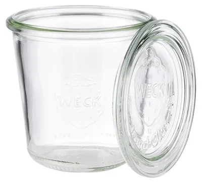 Produktbild von APS 82352 Gourmetgläser mit Deckel, 6er-Set, Sturz-Form, Ø 9 cm, Höhe 9 cm, je 290 ml,  Germany