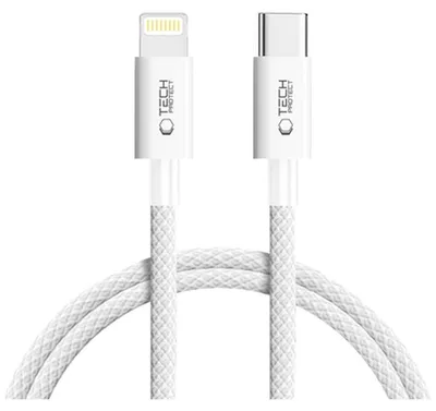Immagine prodotto di Cavo Tech-Protect UltraBoost USB-C, Lightning PD27W/3A 100 cm - grigio