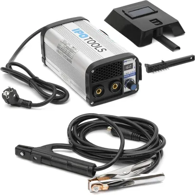 Obrázek produktu pro Svařovací stroj MMA s elektrodami, 160A, s invertorem IGBT a digitálním displejem