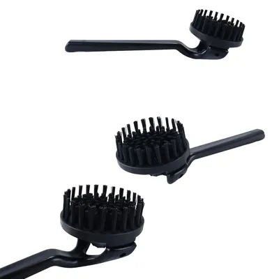 Reinigungsbürste für Kaffeemaschinen, 58 mm, schwarz, 22 cm