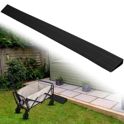 Productafbeelding van Rolstoelhelling van PVC met Antislip Rubber voor Binnen en Buiten