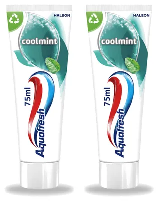 Produktbild von 2 x Aquafresh Coolmint Tandpasta - 75 ml - Vorteilspackung - 2 Stücke