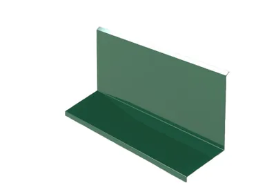 Immagine prodotto di Scossalina superiore RŠ 200, 1 bm, Zinco verniciato, Verde muschio (RAL 6005)