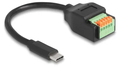 Immagine prodotto di Cavo adattatore USB Delock - 24 pin, connettore USB-C (maschio)