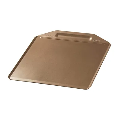 Image de Plaque de cuisson Zenker sans rebord MOJAVE GOLD, moule en tôle d'acier, plaque à gâteau avec revêtement antiadhésif renforcé de céramique (couleur : acajou/or)
